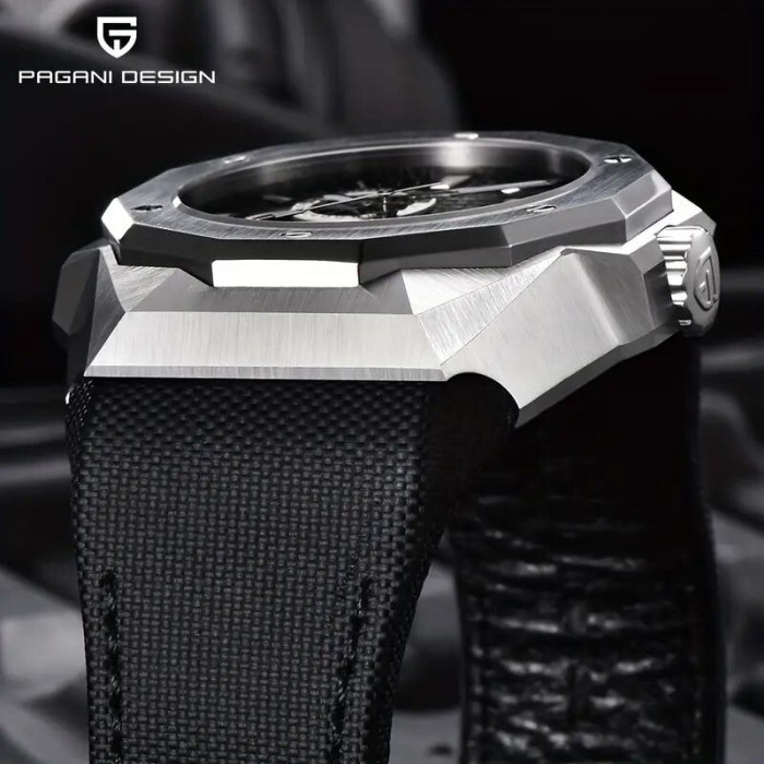 Наручний годинник Pagani Design PD-YS010 Silver-Black-Black