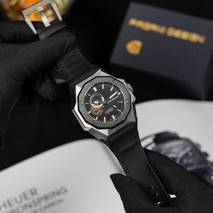 Наручний годинник Pagani Design PD-YS010 Silver-Black-Black