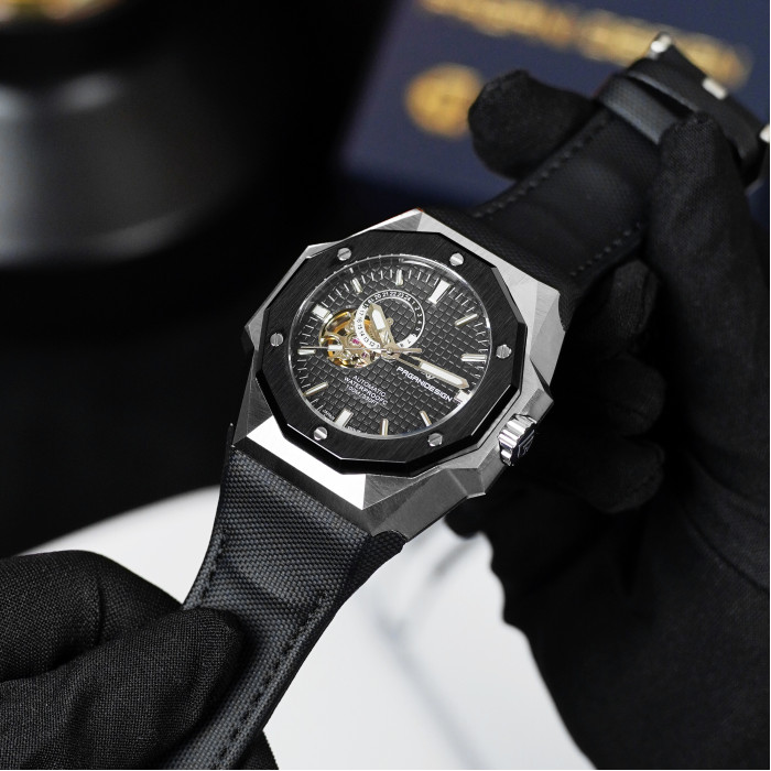 Наручний годинник Pagani Design PD-YS010 Silver-Black-Black