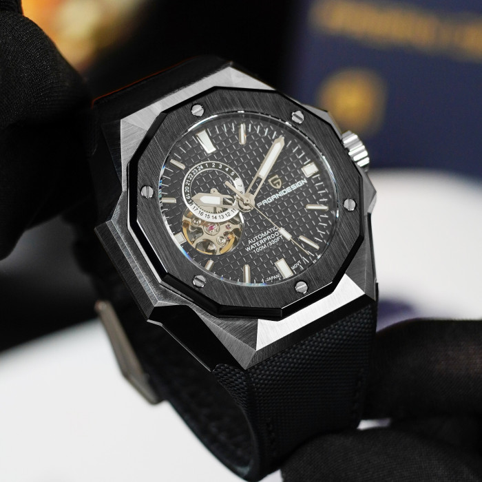 Наручний годинник Pagani Design PD-YS010 Silver-Black-Black