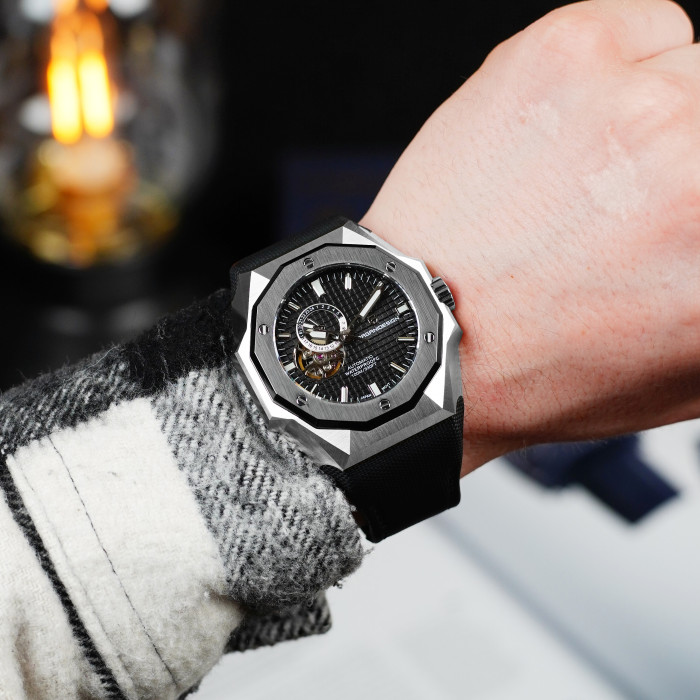 Наручний годинник Pagani Design PD-YS010 Silver-Black-Black