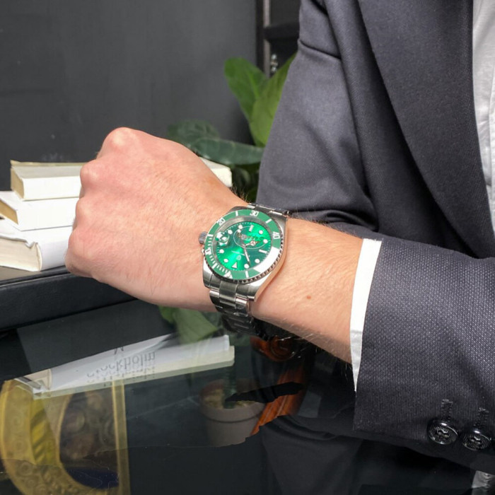 Наручные часы Pagani Design PD-1661 Silver-Green