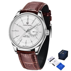 Наручний годинник Pagani Design PD-1689 Silver-White-Brown