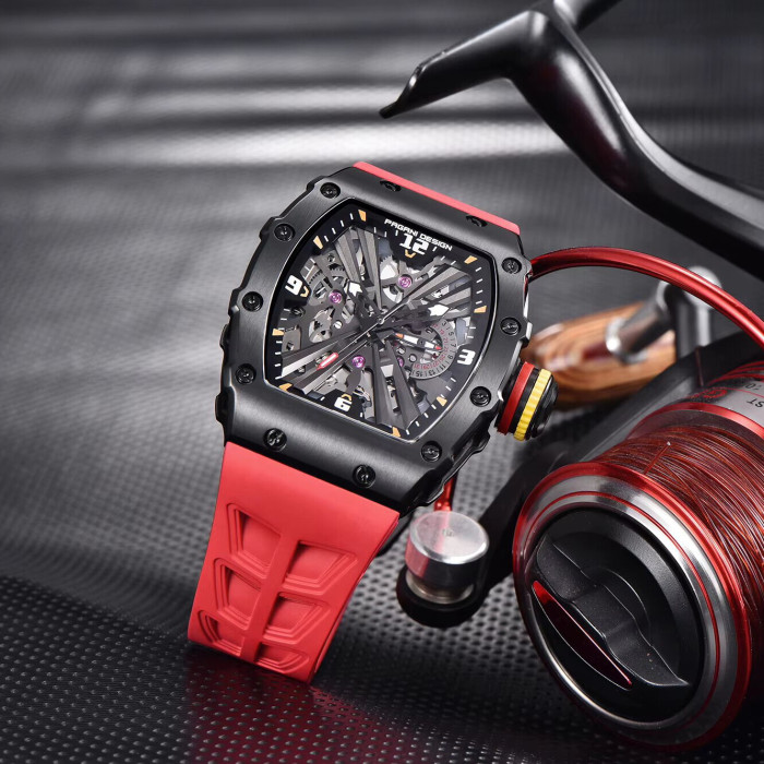 Наручний годинник Pagani Design PD-1738 Black-Red