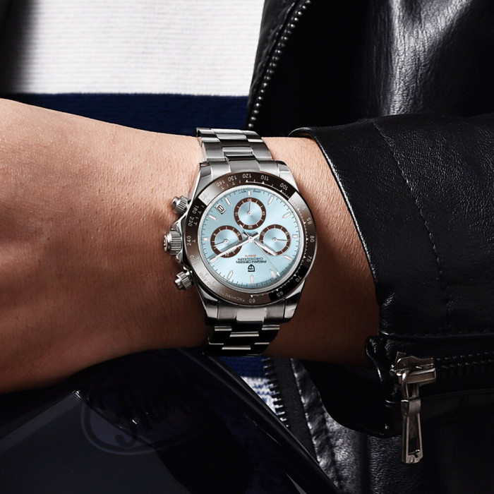Наручний годинник Pagani Design PD-1644 Silver-Blue