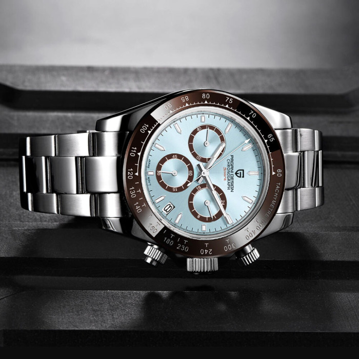 Наручний годинник Pagani Design PD-1644 Silver-Blue