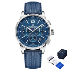 Наручний годинник Pagani Design YS008 Silver-Blue