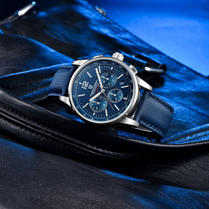 Наручний годинник Pagani Design YS008 Silver-Blue