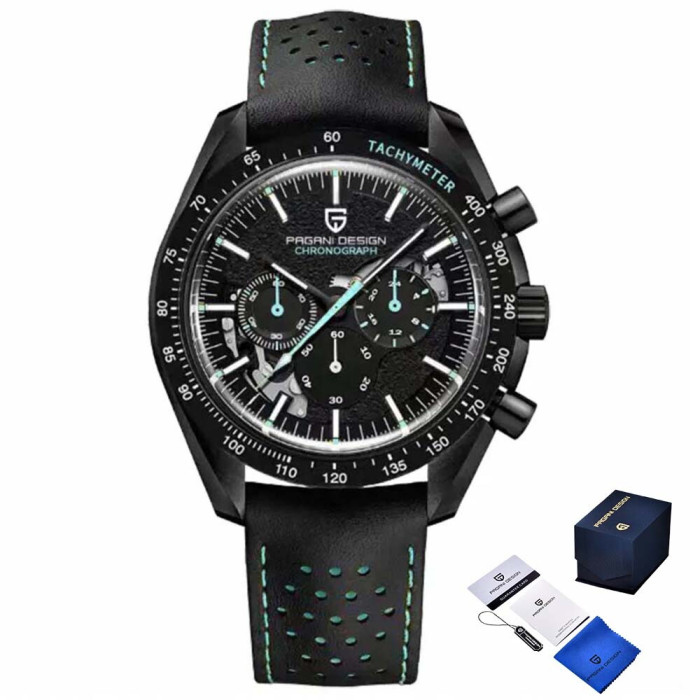 Наручний годинник Pagani Design PD-1779 Black-Blue