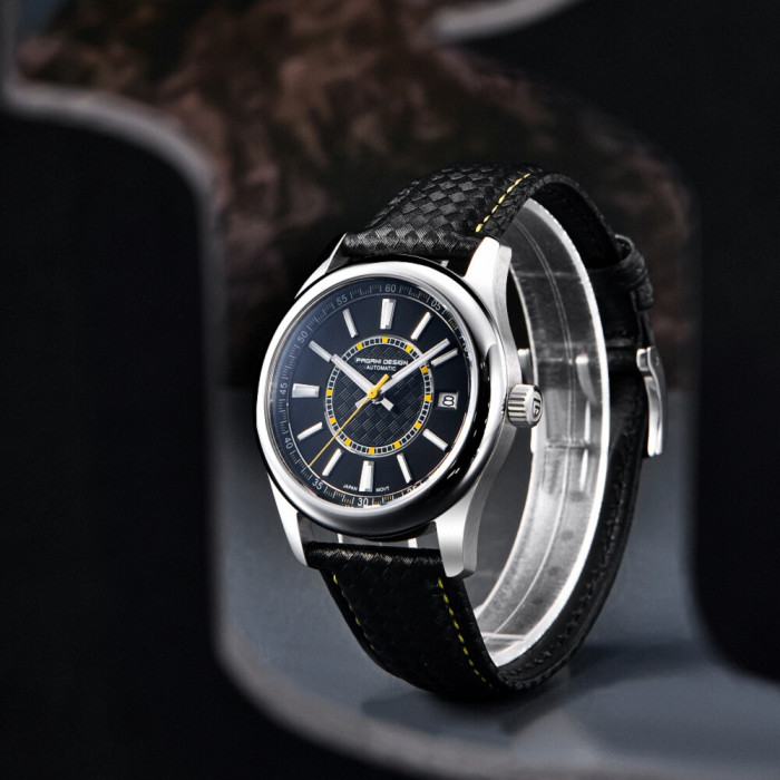 Наручний годинник Pagani Design PD-1778 Silver-Yellow