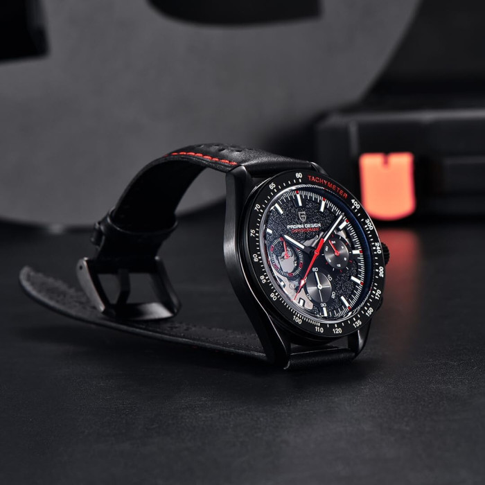 Наручний годинник Pagani Design PD-1779 Black-Red