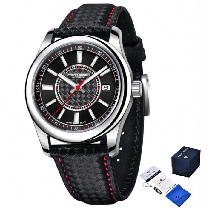 Наручний годинник Pagani Design PD-1778 Silver-Red