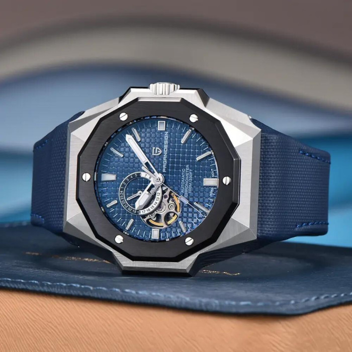 Наручний годинник Pagani Design PD-YS010 Silver-Blue