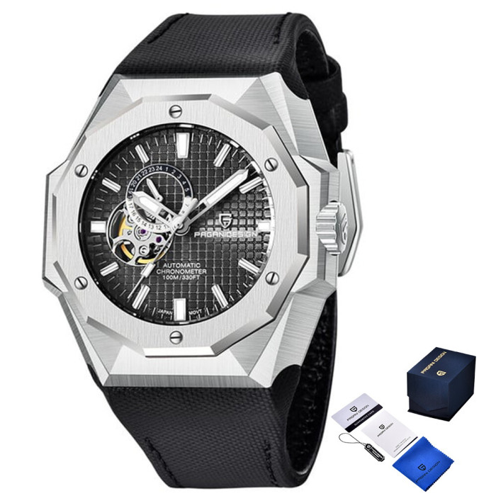 Наручные часы Pagani Design PD-YS010 Silver-Black