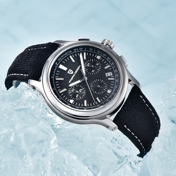Наручний годинник Pagani Design PD-1781 Black-Silver-Black