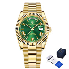 Наручний годинник Pagani Design PD-1783 Gold-Green