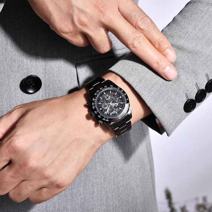 Наручний годинник Pagani Design PD-1777 Black