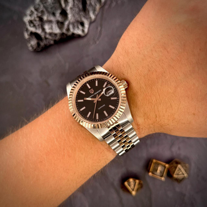 Наручний годинник Pagani Design PD-1794M Silver-Rose Gold-Black