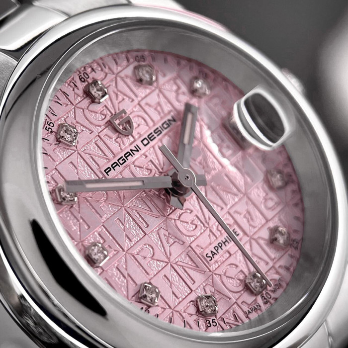 Наручний годинник Pagani Design PD-1794L Silver-Pink