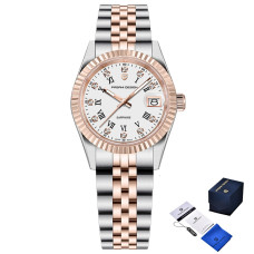 Наручний годинник Pagani Design PD-1794L Silver-Rose Gold-White