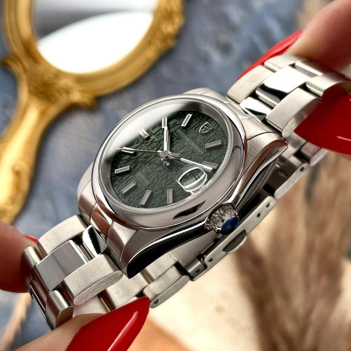 Наручний годинник Pagani Design PD-1794M Silver-Green