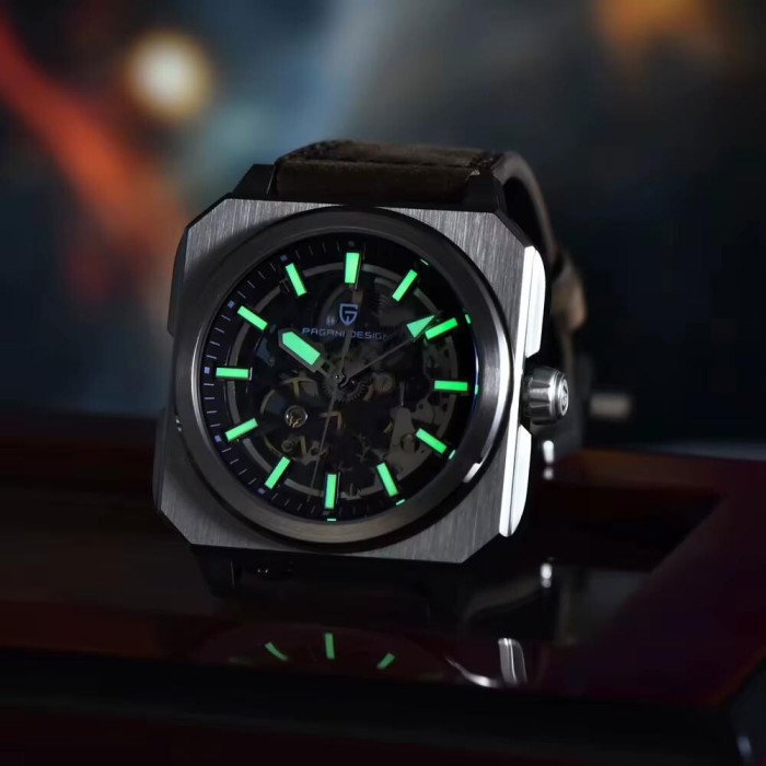 Наручний годинник Pagani Design PD-1791 Brown-Silver-Black