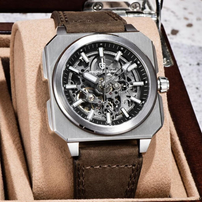 Наручний годинник Pagani Design PD-1791 Brown-Silver-Black