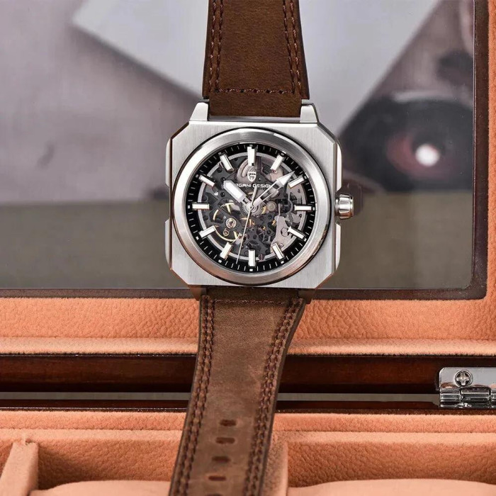 Наручний годинник Pagani Design PD-1791 Brown-Silver-Black