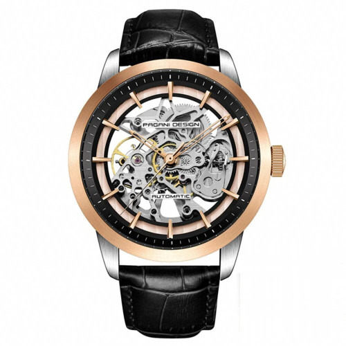 Наручний годинник Pagani Design PD-1638 Silver-Gold-Black