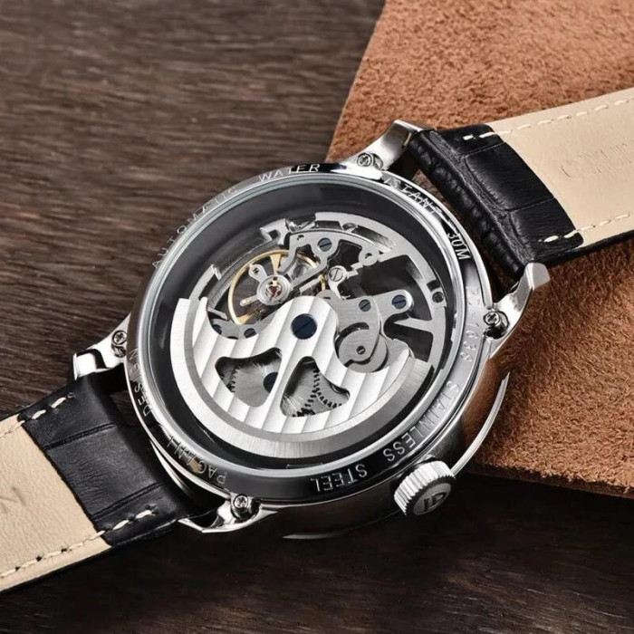 Наручний годинник Pagani Design PD-1638 Silver-Gold-Black