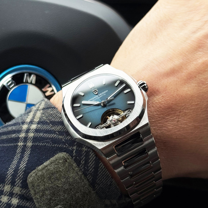 Наручний годинник Pagani Design PD-YS025 Silver-Blue