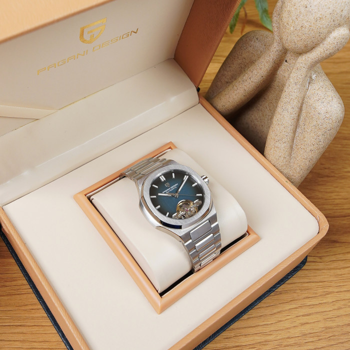 Наручний годинник Pagani Design PD-YS025 Silver-Blue