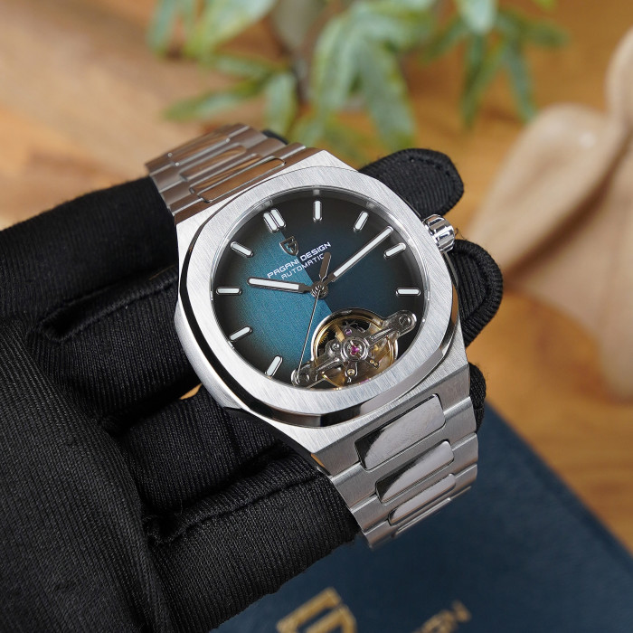 Наручний годинник Pagani Design PD-YS025 Silver-Blue