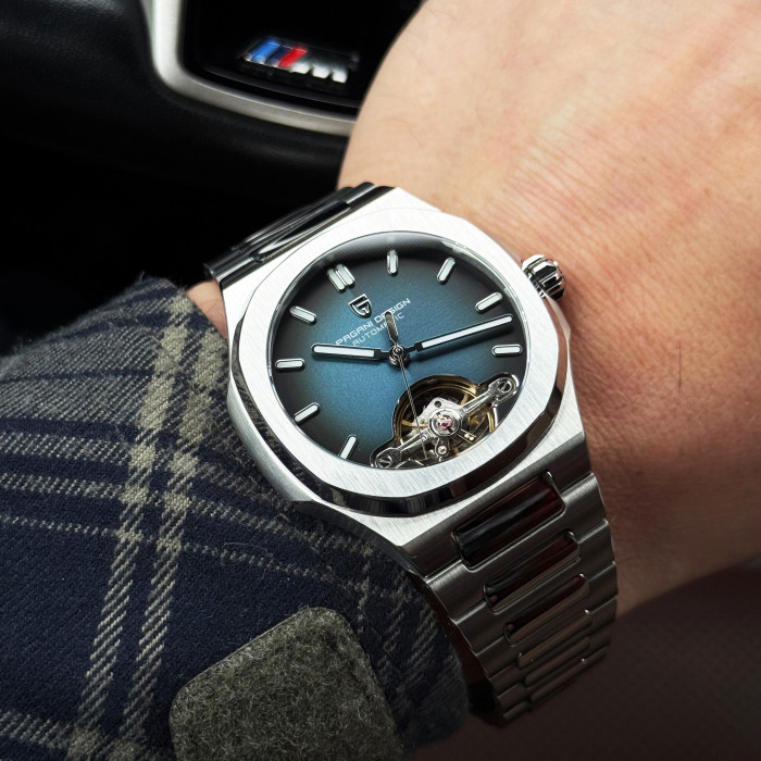 Наручний годинник Pagani Design PD-YS025 Silver-Blue