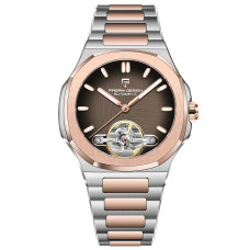 Наручний годинник Pagani Design PD-YS025 Silver-Gold-Brown