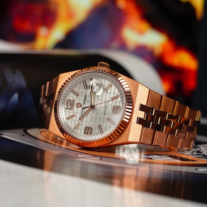 Наручний годинник Pagani Design PD-YS027 Gold-White