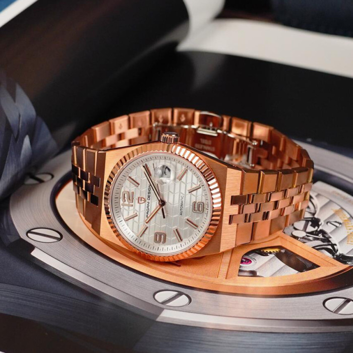 Наручний годинник Pagani Design PD-YS027 Gold-White