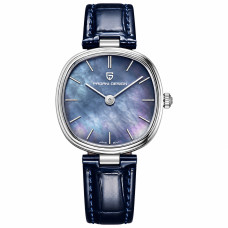 Наручний годинник Pagani Design PD-1825 Silver-Blue Leather