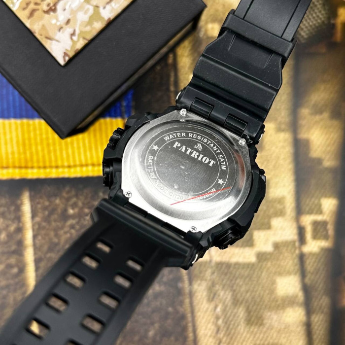 Patriot 002BKUAGD Тризуб золото Чорні + Коробка.
