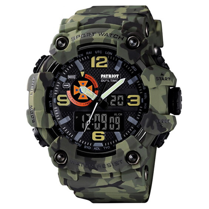 Patriot 002CMGRDSNS ДСНС Зелений камуфляж + Коробка
