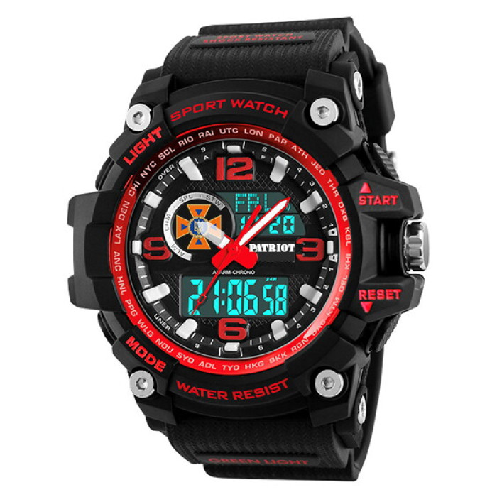 Patriot 012BKRDDSNS ДСНС Чорні з червоним + Коробка