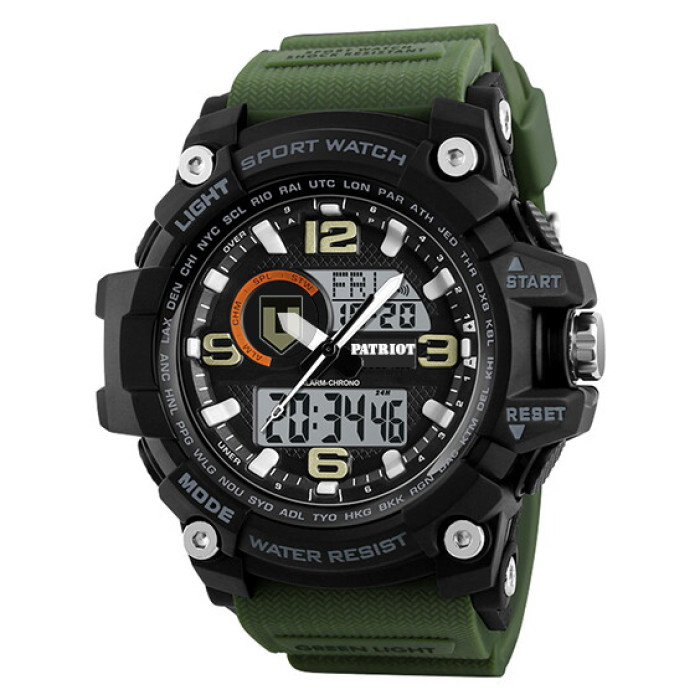 Patriot 012AGTRO ТРО Чорні з зеленим + Коробка