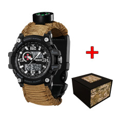Patriot 012BKSU ЗСУ Чорні Паракордовий ремінець Khaki + Коробка