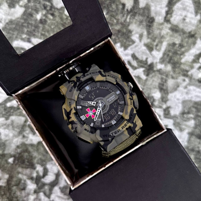 Patriot 005CMGRSU ЗСУ Зелений камуфляж Паракордовий ремінець Army Green + Коробка.