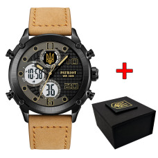 Patriot 017BKLTBN Тризуб злото Black-Light Brown