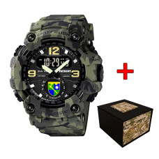 Patriot 004 Регіональне управління Зелений камуфляж + Коробка