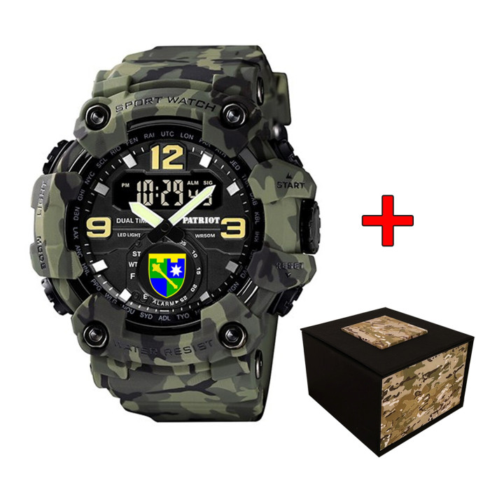 Patriot 004 Регіональне управління Зелений камуфляж + Коробка
