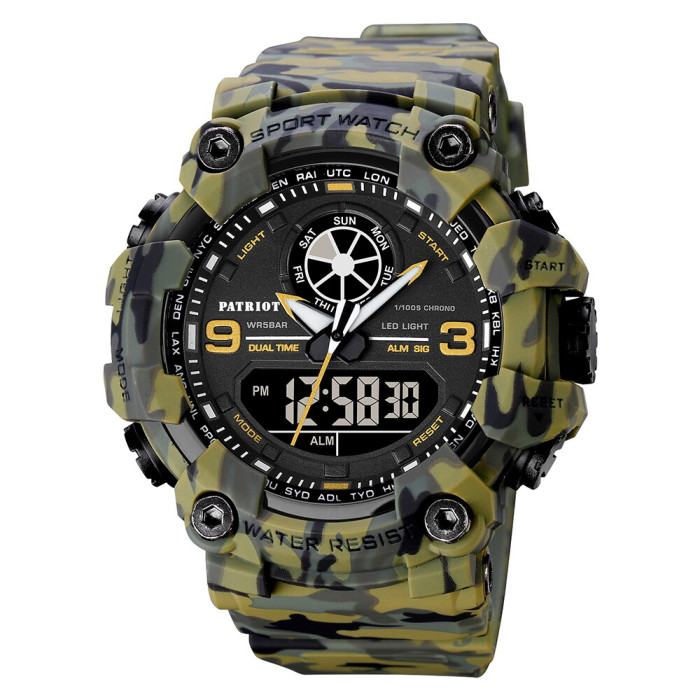 Patriot 001CMGN Green Camo