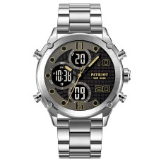Patriot 017SSIBK Silver-Black Steel