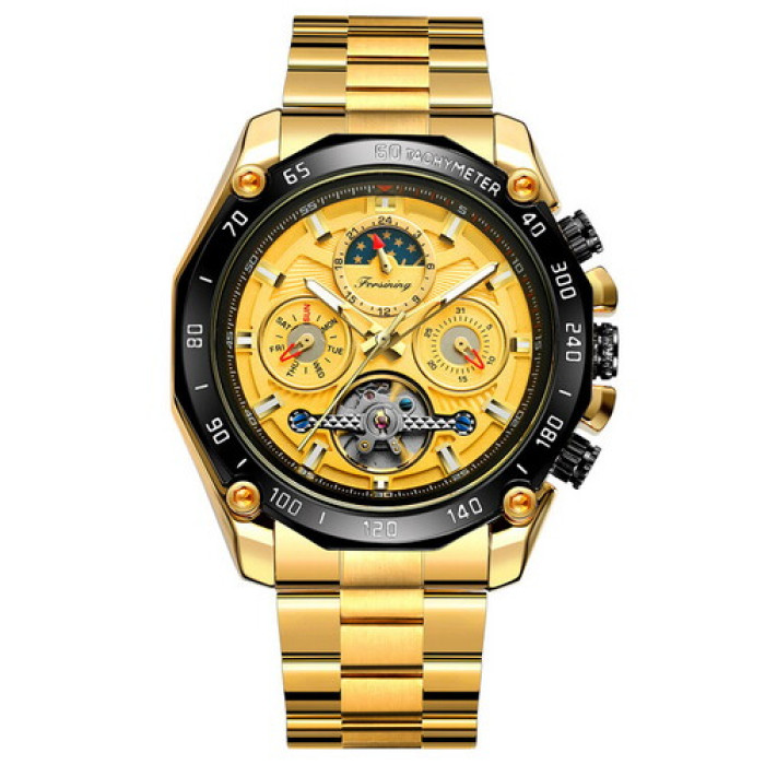 Forsining 6913 Gold-Black-Gold